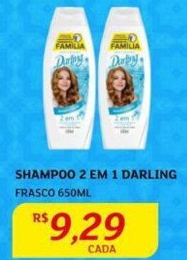 Assaí Atacadista SHAMPOO 2 EM 1 DARLING FRASCO 650ML oferta