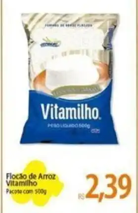 Atacadão Flocão de Arroz Vitamilho Pacote com 500g oferta