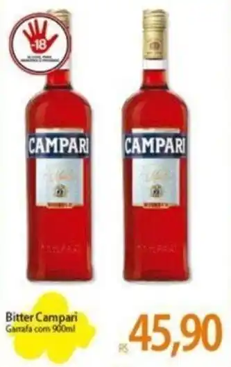 Atacadão Bitter Campari Garrafa com 900ml oferta