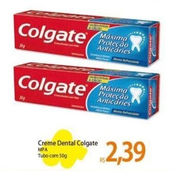 Atacadão Creme Dental Colgate MPA Tubo com 50g oferta
