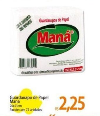 Atacadão Guardanapo de Papel Maná 20x23cm oferta