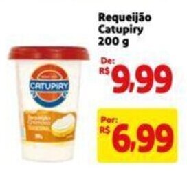 Extra Supermercado Requeijão Catupiry 200 g oferta