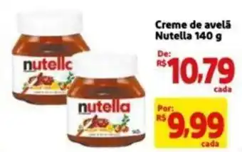 Extra Supermercado Creme de avelă Nutella 140 g oferta