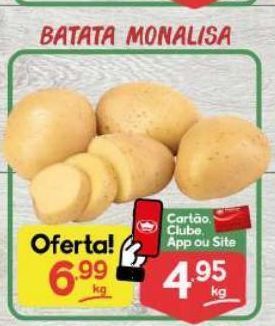 Supermercados Princesa Batata monalisa kg oferta