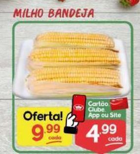 Supermercados Princesa Milho bandeja oferta