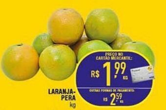 Mercantil Rodrigues Laranja pêra kg oferta