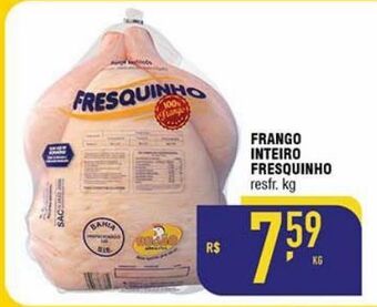 Mercantil Rodrigues Frango inteiro fresquinho kg oferta