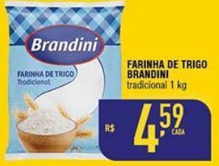 Mercantil Rodrigues Farinha de trigo brandini kg oferta