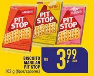 Mercantil Rodrigues Biscoito marilan pit stop 162g oferta
