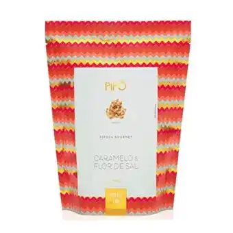 Pipoca gourmet pipó caramelo e flor de sal 110g