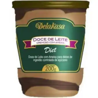 Carvalho Supermercado Doce de leite delakasa 200g diet ameixa oferta