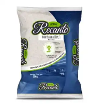 Carvalho Supermercado Arroz branco recanto tipo1 lf 5kg oferta