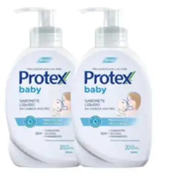 Rede Supermarket Sabonete líquido protex baby proteção delicada • 200ml oferta