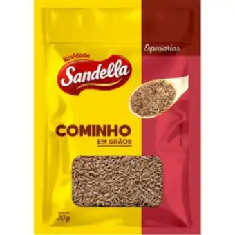 Cuminho grão sandella 30g