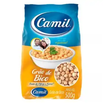 Carvalho Supermercado Grao de bico camil 500g oferta