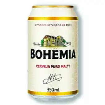 Cerveja bohemia lt 350 ml