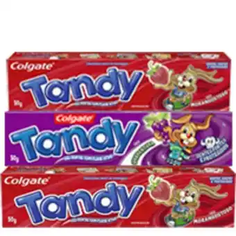 Rede Supermarket Creme dental colgate tandy sabores • 50g oferta