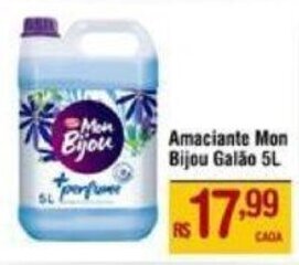 Max Atacadista Amaciante Mon Bijou Galão 5L oferta