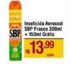 Max Atacadista Inseticida Aerossol SBP Frasco 300ml oferta