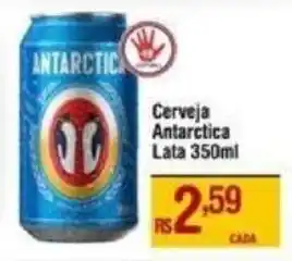 Max Atacadista Cerveja Antarctica Lata 350ml oferta