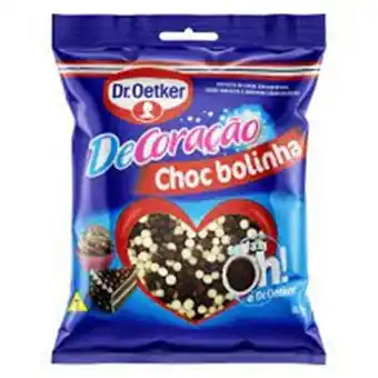 Confeito chocolate bolinha dr. oetker 80g