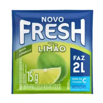 Rede Compras Suco em pó fresh limão 15g oferta