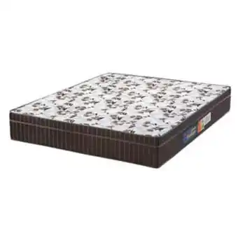 Leroy Merlin Colchão casal espuma orthoface polar 138x188x25cm marrom até 120kg por pessoa oferta