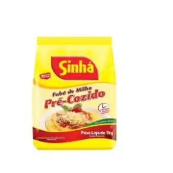 Fuba pre-cozido sinha 1kg