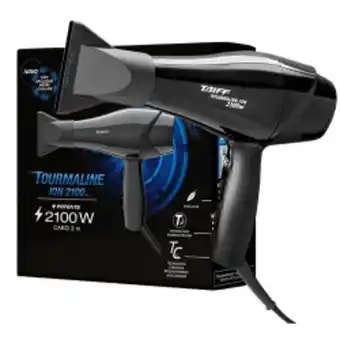 Secador de cabelo taiff tourmaline ion 2100