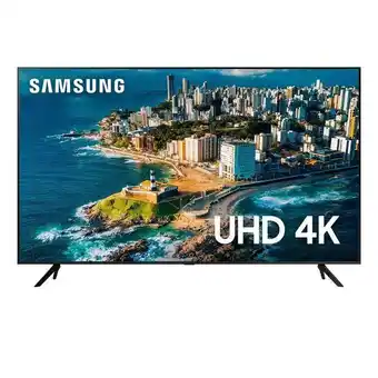 Zema Smart tv 75 samsung crystal 4k hdr 75cu7700 oferta