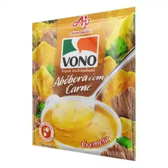 Sopa vono abóbora com carne 17g