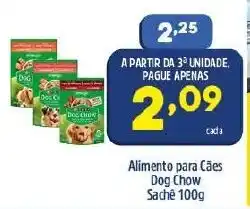 Arena Atacado Alimento para caes Dog Chow Sache 100g oferta