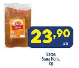 Arena Atacado Bacon Seara Manta 1kg oferta