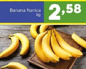 Arena Atacado Banana Nanica 1kg oferta