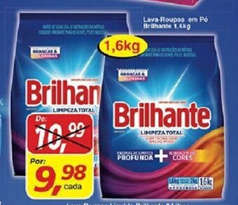 Supermercados Guanabara Lava Roupas em po Brilhante 1.6kg oferta