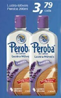 Supermercados Guanabara Lustra Moveis Peroba 200ml oferta