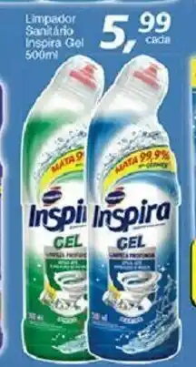 Supermercados Guanabara Limpador Sanitario Inspira Gel 500ml oferta