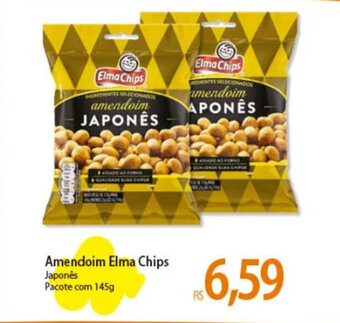 Atacadão Amendoim Elma Chips Japonês Pacote com 145g oferta