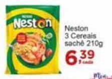Rossi Supermercado Neston 3 Cereais sache 210g oferta