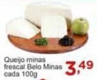 Rossi Supermercado Queijo minas Frescal Belo Minas cada 100g oferta
