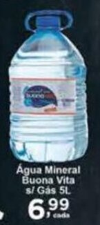 Rossi Supermercado Água Mineral Buona Vita s/ Gás 5L oferta