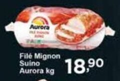 Filé Mignon Suíno Aurora kg