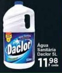 Rossi Supermercado Água Sanitária Daclor 5L oferta