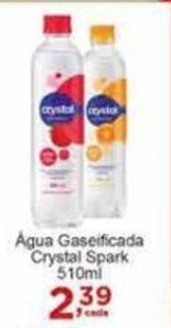 Rossi Supermercado Agua Gaseificada Crystal Spark 510ml oferta