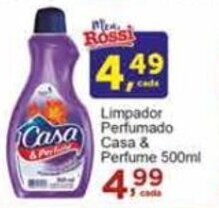 Rossi Supermercado Limpador Perfumado Casa & Perfume 500ml oferta