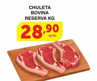 Roldão Chuleta bovina reserva kg oferta