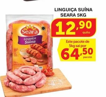 Roldão Linguiça suína seara 5kg oferta