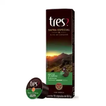 Carvalho Supermercado Capsula tres 3 coracoes matas de minas c/ 10 unids. oferta
