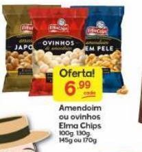 Amendoim ou ovinhos elma chips 100g 130g 145g 170g