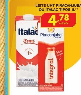 Roldão Leite piracanjuba 1l oferta